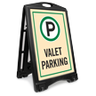 Valet Parking A Frame Sidewalk Sign Kit