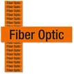 Fiber Optic Voltage Marker Labels Small
