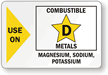 Class Combustible D Label