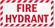 Fire Hydrant Label