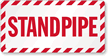 Standpipe Label