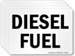 Diesel Fuel Chemical Hazard Label