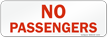 No Passengers, Prohibition Label