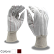 Corded Double Palm Knit Wrist Canvas Gloves