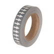 Gray Background Directional Flow Pipe Marker Tape