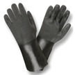 Double Dipped Sandpaper Supported PVC Gloves