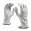 Mens Cotton Lisle and Polyester Blend Lightweight Unhemmed Inspector Gloves