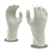 Womens Cotton Lisle and Polyester Blend Lightweight Unhemmed Inspector Gloves