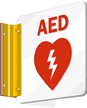 AED Automated External Defibrillator Sign