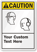 Custom Caution Sign