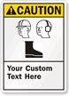 Custom Caution Sign