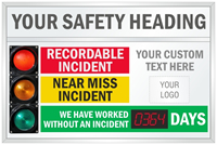 Custom Big Job Safety Scoreboard
