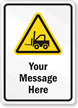 Custom Forklift Graphic Sign