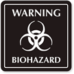 Warning Biohazard (with biohazard symbol)