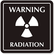 Warning Radiation Trefoil Sign