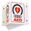 AED Projecting Sign