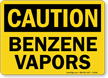 Caution: Benzene Vapors