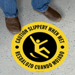 SlipSafe™ Caution Slippery When Wet Floor Sign