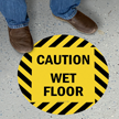SlipSafe Caution Wet Floor Sign
