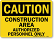 OSHA Caution Sign