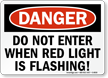 OSHA Danger Do Not Enter Sign