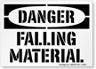 Danger Falling Material Floor Stencil