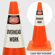 Danger Overhead Work Cone Collar