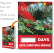 Deck The Halls Scoreboard Changeable Magnetic Face
