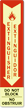 Bilingual Extinguisher Do Not Block Glow Sign
