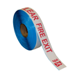 Fire Exit Keep Clear Superior Mark Floor Message Tape