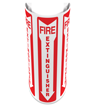 180 Degree Projecting Fire Extinguisher Sign with arrow