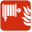 Fire Hose Or Standpipe Symbol NFPA 170 Sign