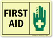 First Aid Glow Sign