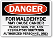 Formaldehyde May Cause Cancer Danger Sign