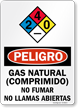 Gasolina Natural (Comprimido) Sign