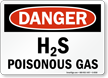 Danger: H2S Poisonous Gas