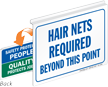 Hair Nets Required Sign
