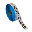Keep Clear Superior Mark Floor Message Tape
