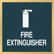 Fire Extinguisher, with Graphic