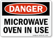 Microwave Safety Signs | Microwave Hazard Signs