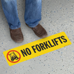 No Forklifts with Symbol