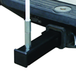 Non-Lighted Hex Base Hitch Mount