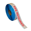 PPE Required Superior Mark Floor Message Tape
