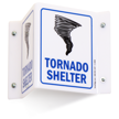 Tornado Shelter Sign