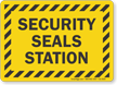 Security Seals Station Truck Signs