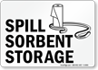Spill Sorbent Storage (with graphic)