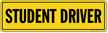 Student Driver Magnetic Sign for Car