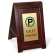 Valet Parking FloorBoss Elite Floor Sign
