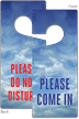 Please Come In/Do Not Disturb 2 Sided Door Tag