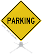 Parking Roll Up Sign